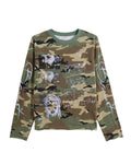 Shepherd LS Tee Camo Green
