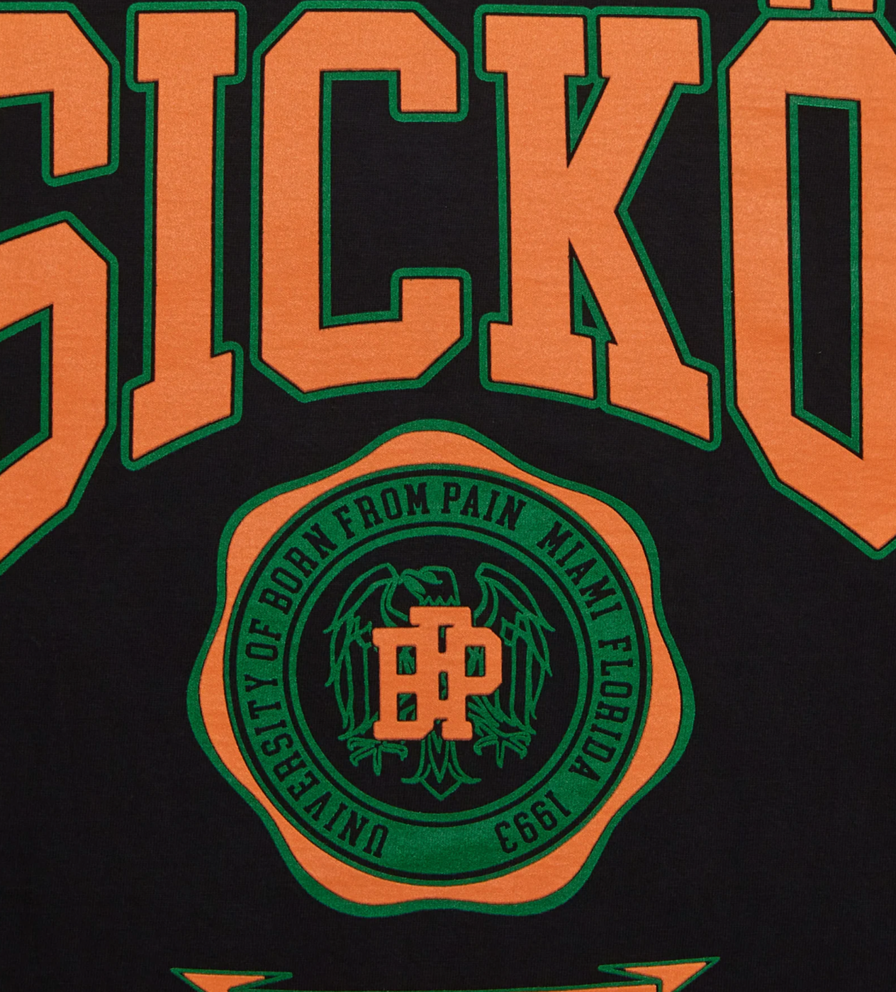 Sicko Miami Tee Black