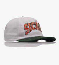 Sicko Trucker Brim Hat White/Green