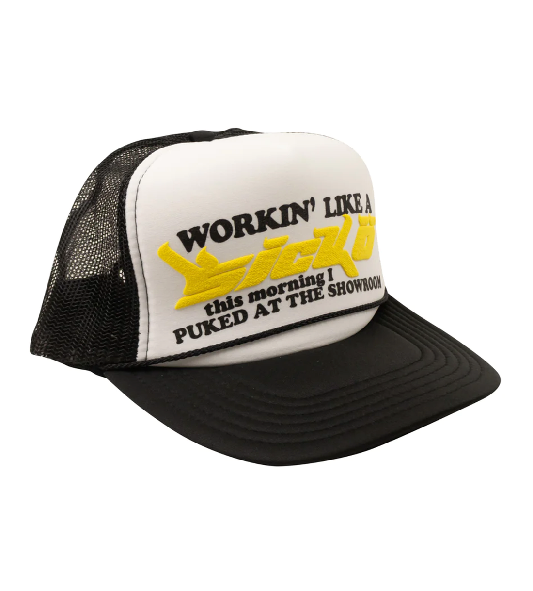 Sicko Trucker Hat Black/Yellow