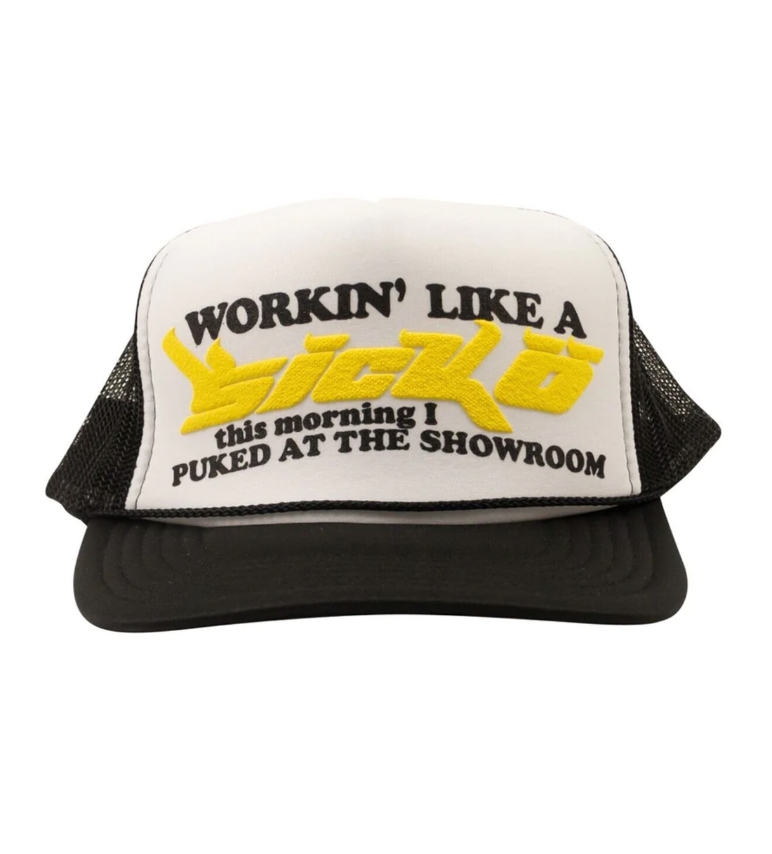 Sicko Trucker Hat Black/Yellow