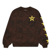 Sp5der 5 Crewneck Sweatshirt Brown