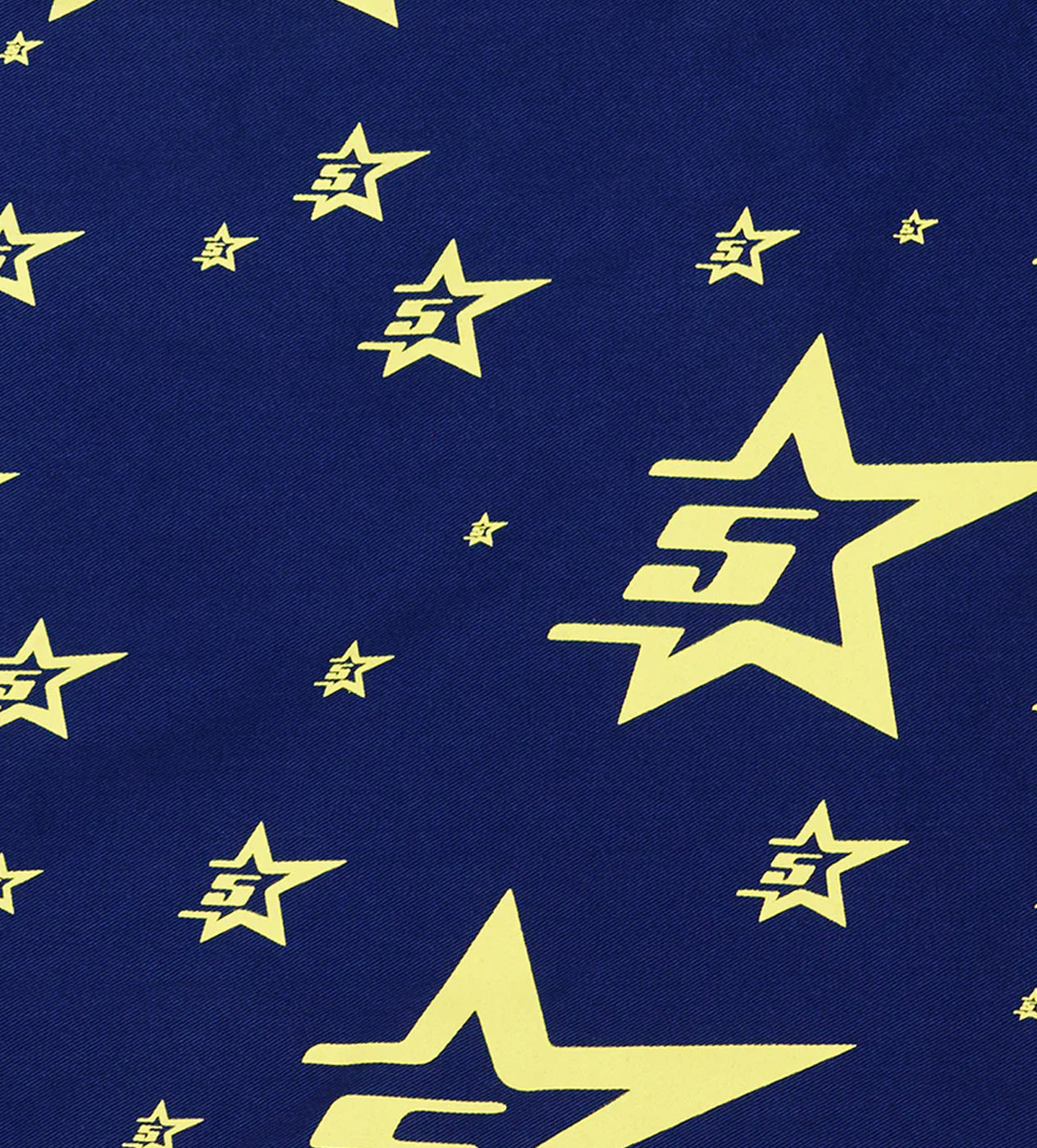 Sp5der 5Star Print XL Tote Navy/Yellow