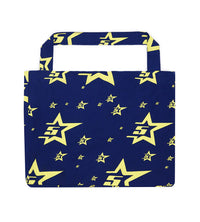 Sp5der 5Star Print XL Tote Navy/Yellow