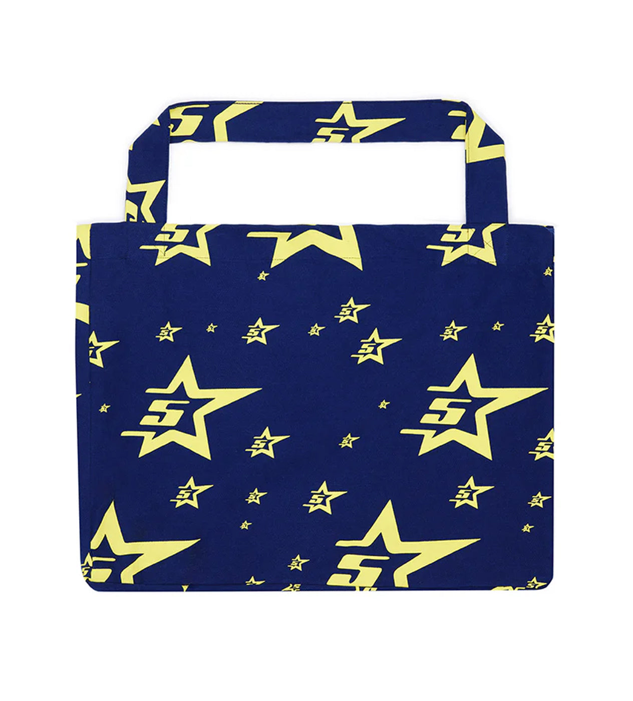 Sp5der 5Star Print XL Tote Navy/Yellow