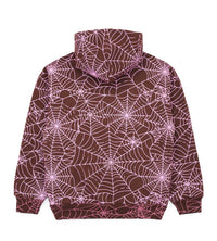 Sp5der AOP Hoodie Brown/Pink