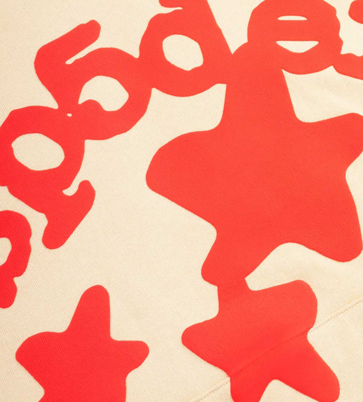 Sp5der Beluga Hoodie Cream/Red