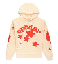 Sp5der Beluga Hoodie Cream/Red