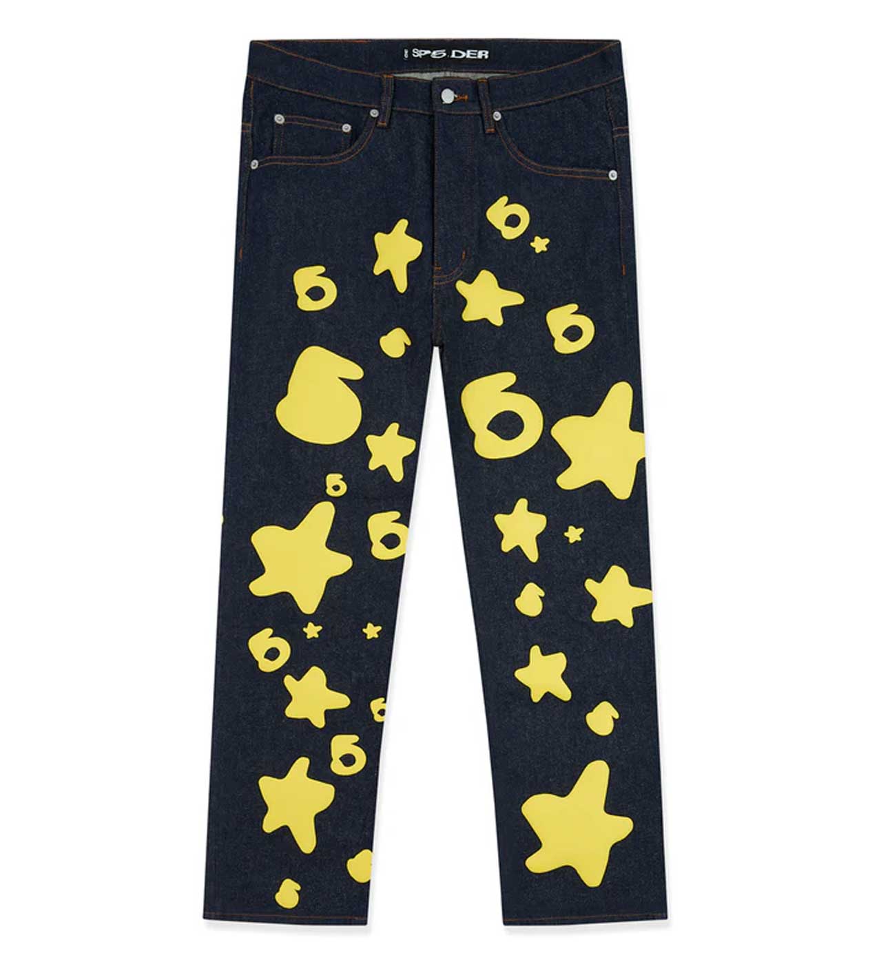Sp5der Beluga Indigo Denim Blue/Yellow – Restock AR