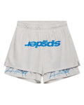Sp5der Mesh Double Layer Shorts Plastic