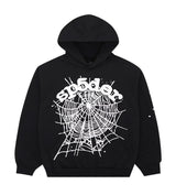 Sp5der OG Web Hoodie Black