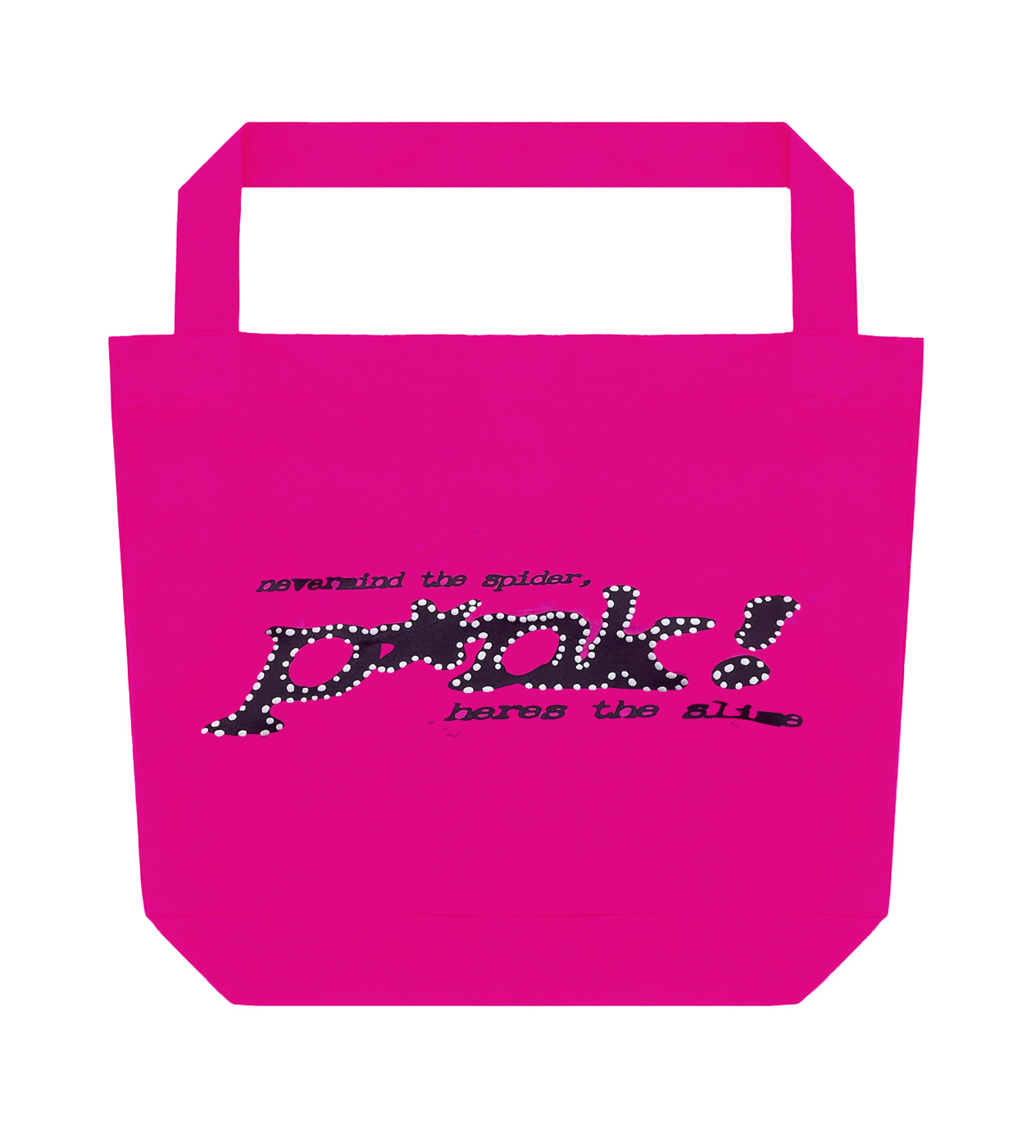 Sp5der Oversized P*nk Tote Pink