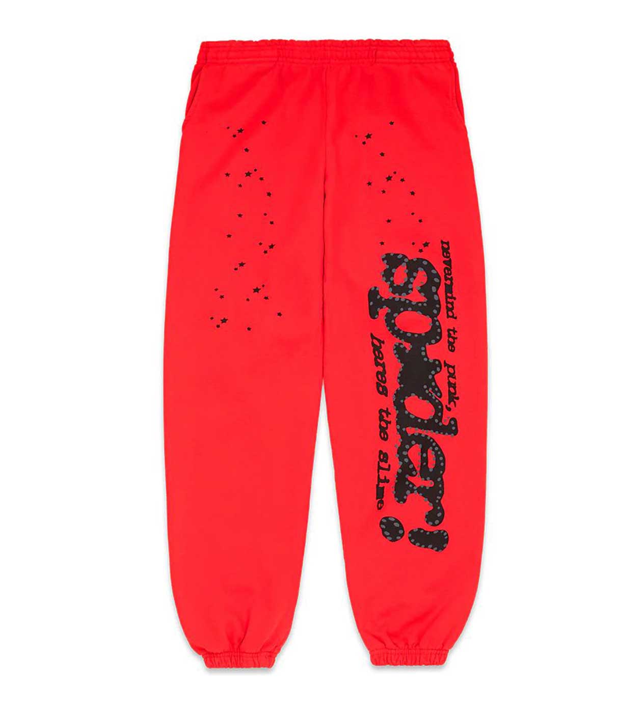 Sp5der P*nk Sweatpants V2 Red | Restock AR Sp5der P*nk Sweatpants V2 Red | Restock AR