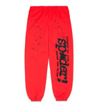 Sp5der P*nk Sweatpants V2 Red
