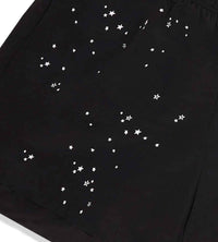 Sp5der Pro Double Layer Shorts Black stars view