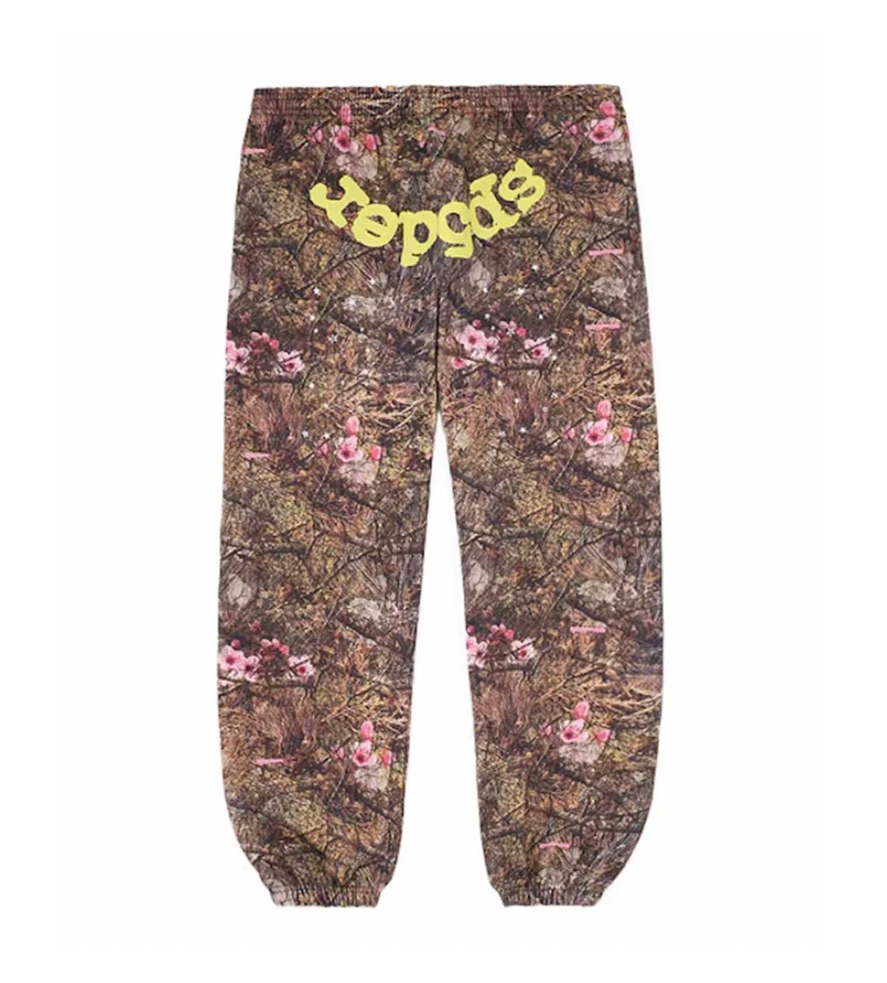 Sp5der Real Tree Camo Web Sweatpants Front