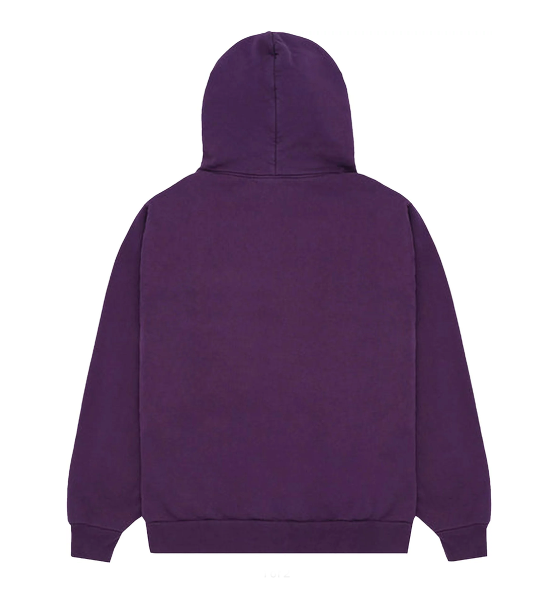 Product Image Of Sp5der Web Hoodie Purple Back View