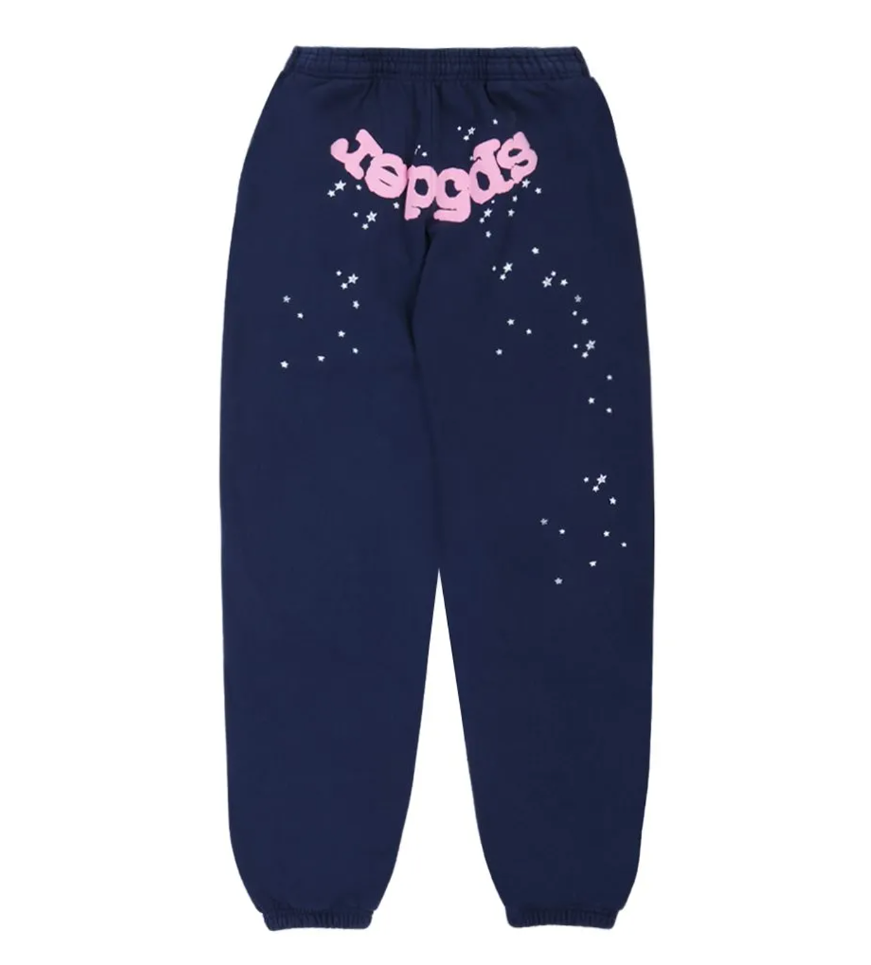 Product Image Of Sp5der Atlanta Sweatpants Navy Front View