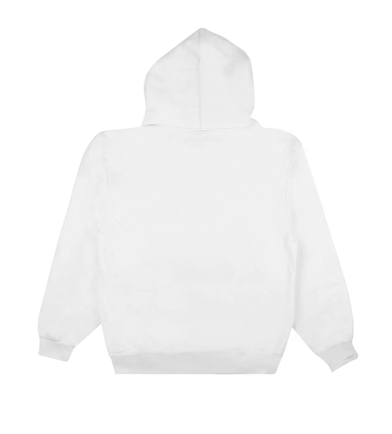 Product Image Of Sp5der OG Rhinestone Hoodie White Back View