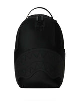 Sprayground Shark Central Blacked Out Embossed Nylon Backpack