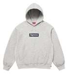 Supreme Box Logo Hoodie Heather Grey/Navy