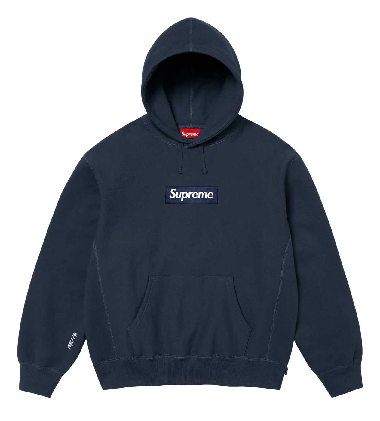 Box Logo Hooded Sweatshirt ネイビー Mサイズ Supreme Box Logo Hoodie Navy – Restock AR