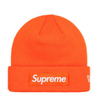 Supreme New Era Box Logo Beanie Orange