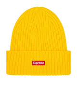 Supreme Overdyed Beanie Yellow SS25