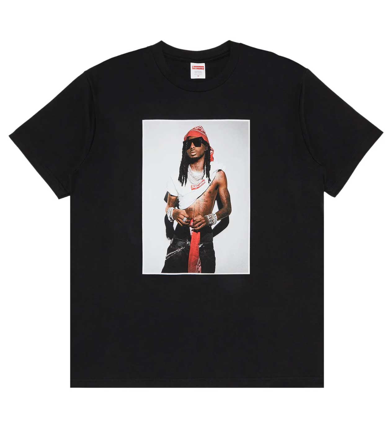Supreme フォトtee Playboi Carti Mサイズ Supreme Playboi Carti Photo Tee Black – Restock AR