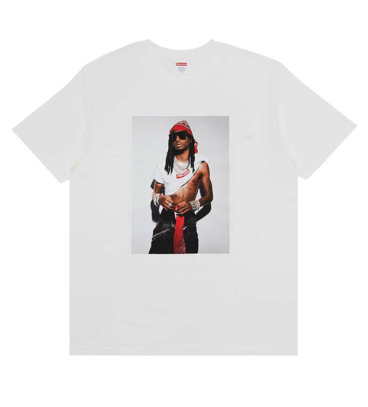 美品 Supreme playboi Carti フォトT Supreme Playboi Carti Photo Tee White – Restock AR