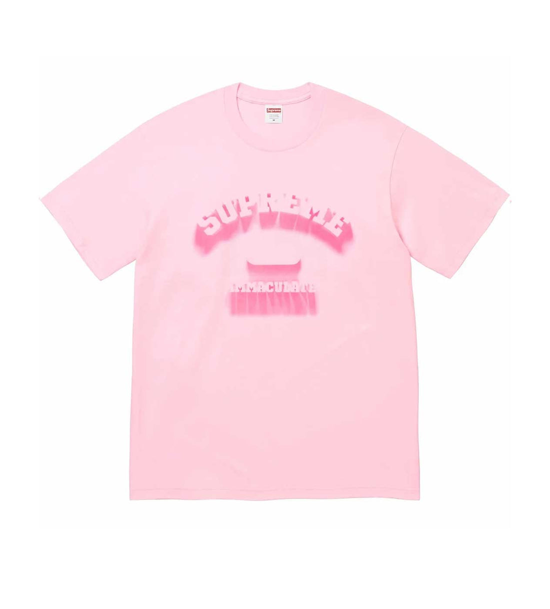Supreme Shadow Tee Light Pink front