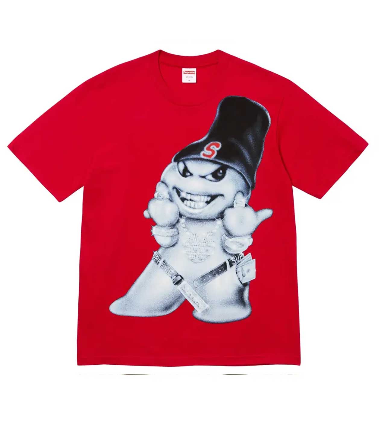 Supreme Snowman Tee Red