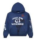 Travis Met Life Hoodie Washed Blue