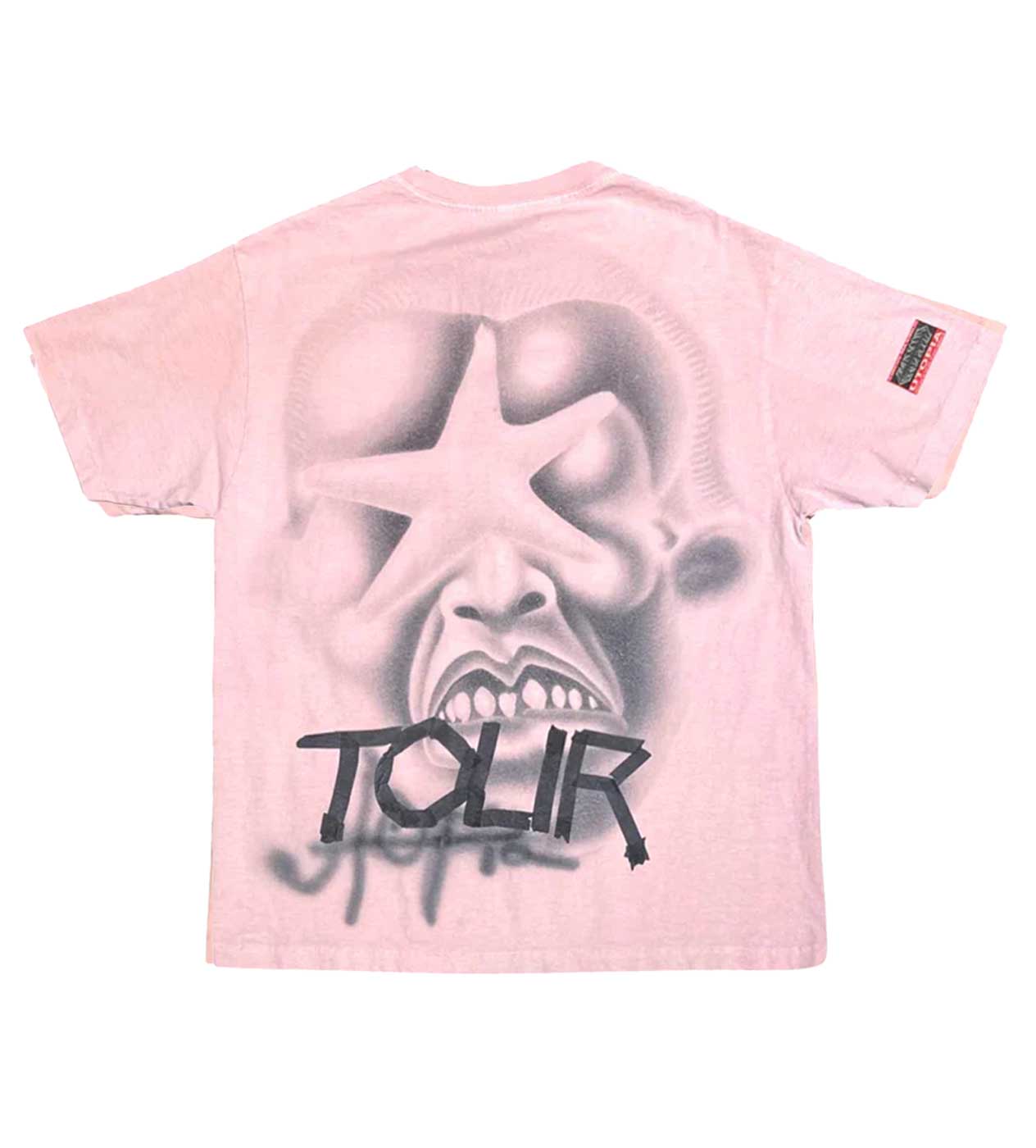 Travis Scott UTOPIA Pink Star Tee Pink – Restock AR