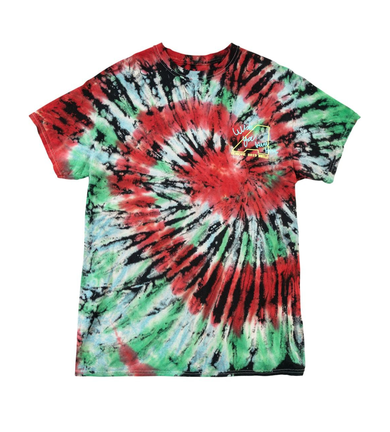 Travis scott tee tie dye hotsell