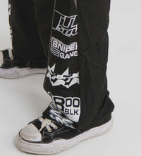 Triple Seven x Sniper Gang Tracksuit Pants Black