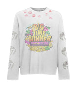 Triple Sevens Lucky Kiss L/S Tee White