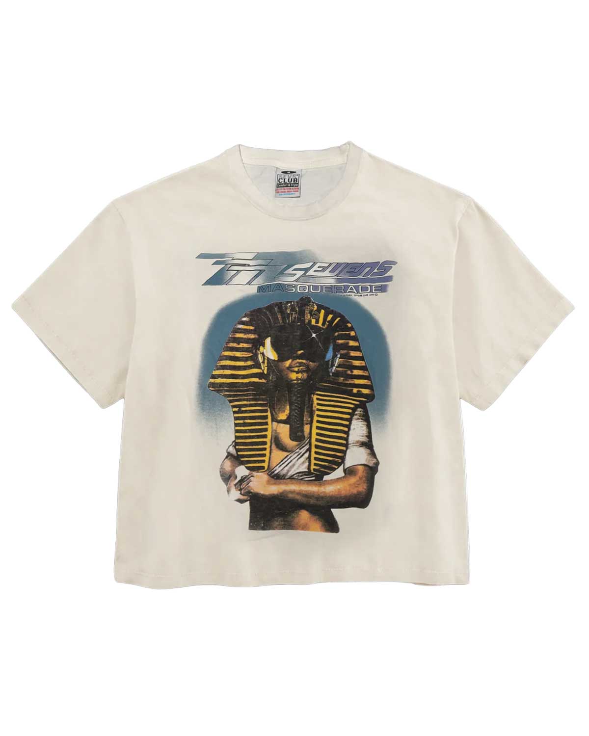 Triple Sevens Masquerade Tee White – Restock AR