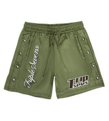 Triple Sevens Nylon Shorts Green