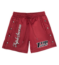 Triple Sevens Nylon Shorts Red