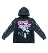 Triple Sevens Rockstar Hoodie Grey
