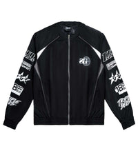 Triple Seven Sniper Gang Tracksuit Jacket Black