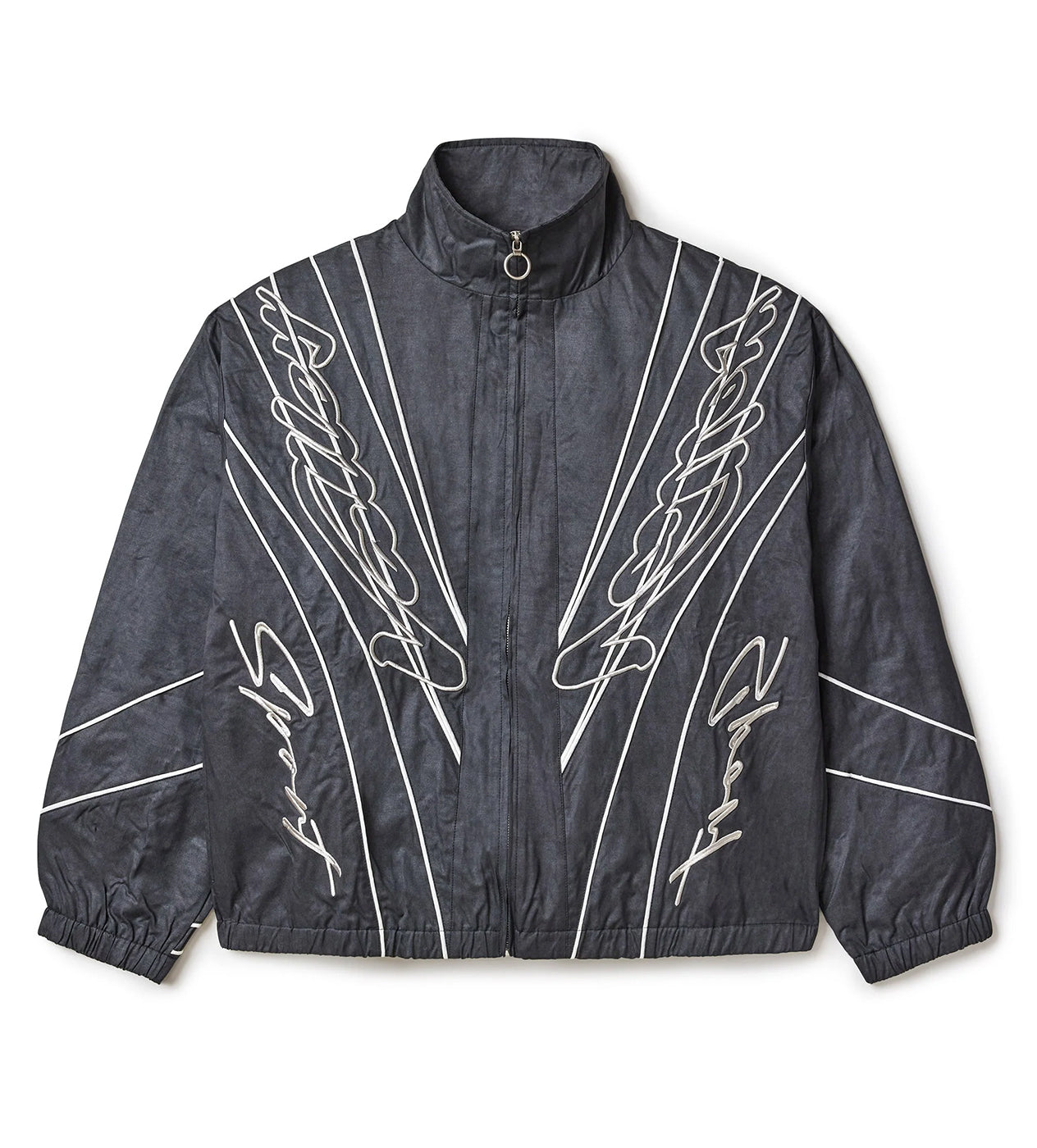 Vale Forever Ash Black Spiral Track Jacket – Restock AR