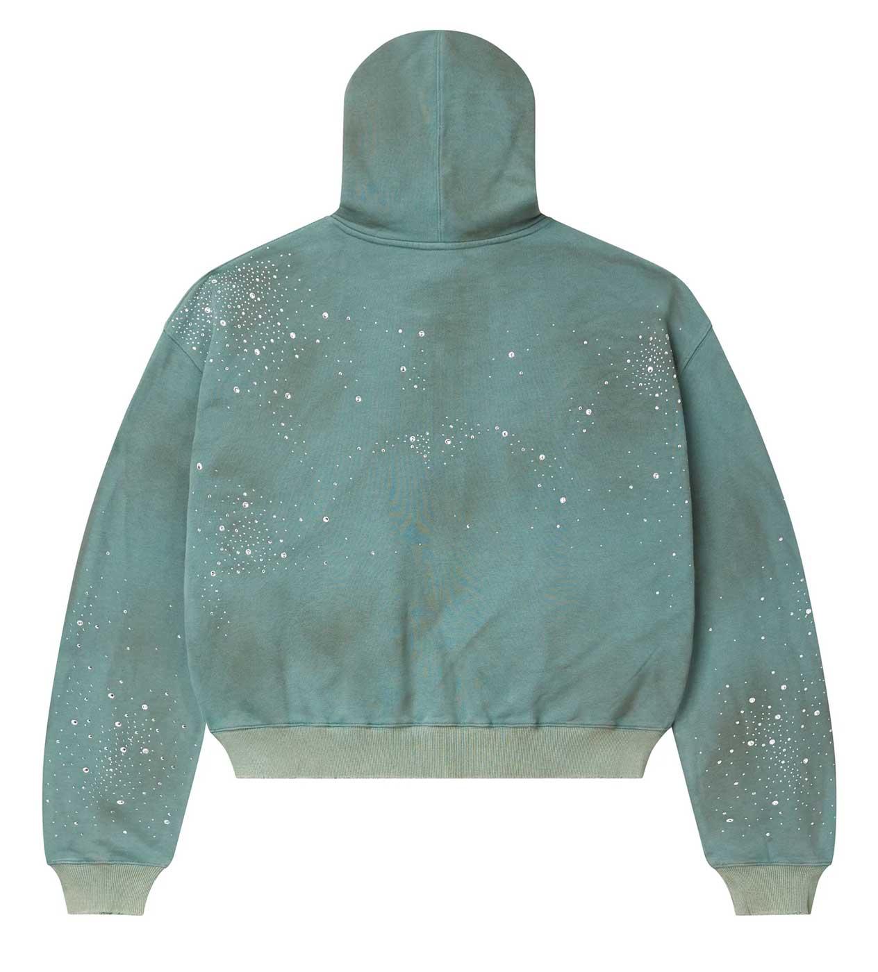 Vale Forever Bank Zip Up Hoodie Green