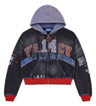 Vale Forever Big 14 Zip Up Hoodie Black