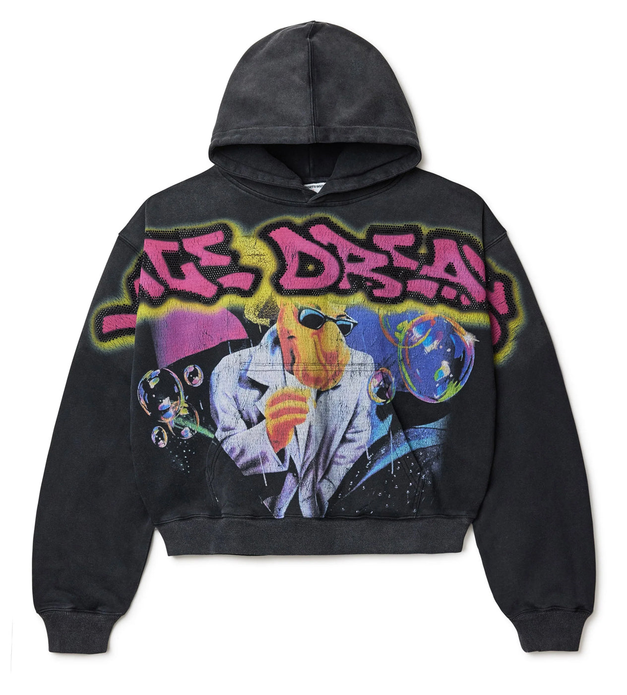 Vale Forever Camel Big Bling Hoodie Black – Restock AR