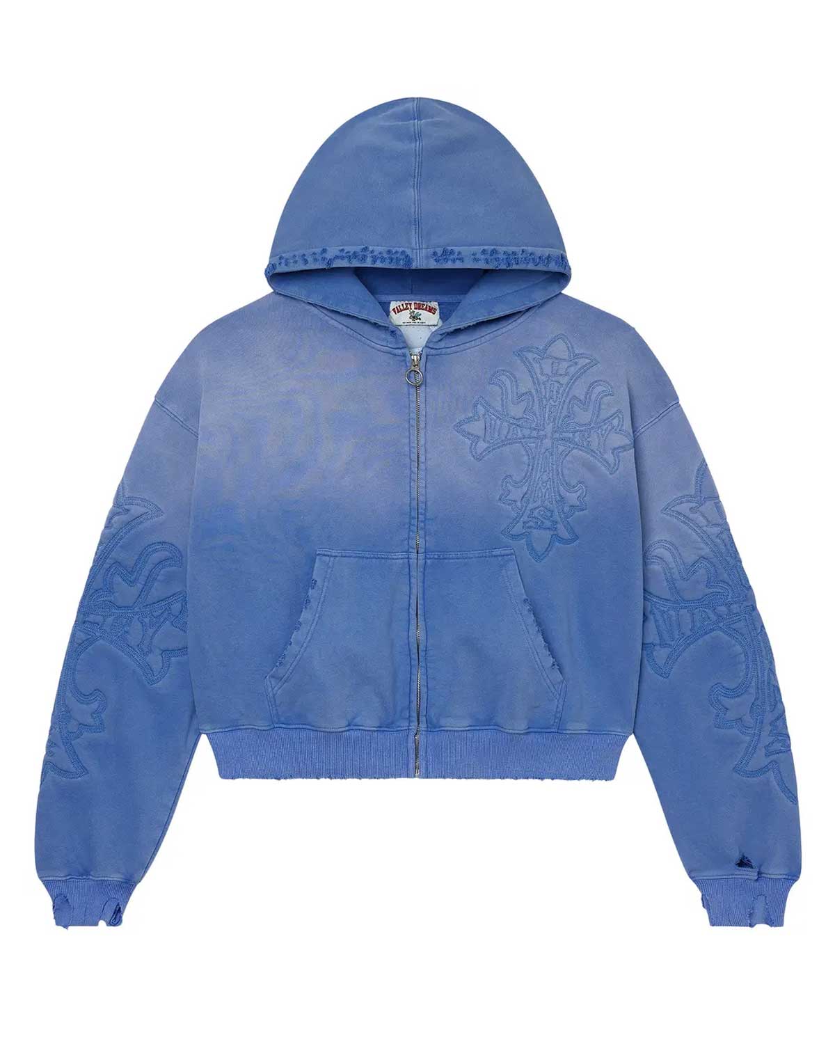 Vale Forever Carver Zip Up Hoodie Ice Blue – Restock AR
