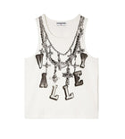Vale Forever Chain Tank White