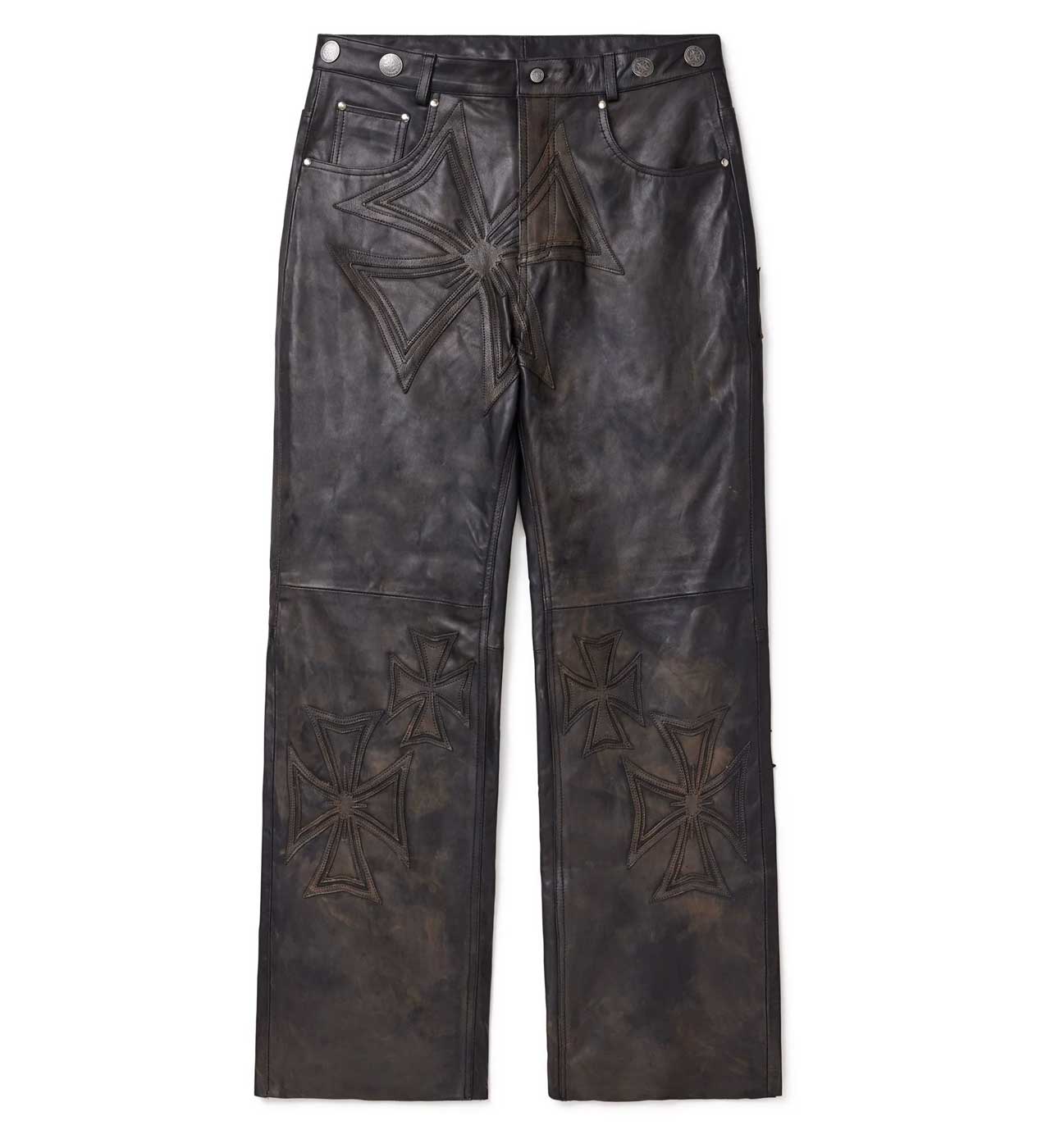 Vale Forever Croxxx Leather Pants Black – Restock AR