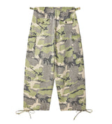 Vale Forever Crystal Rain Camo Denim Pants Green